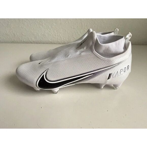 Nike Vapor Edge Pro 360 Detachable Football Cleats‎ White DO1143-100 Sz 15 W
